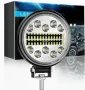 LED кръгъл халоген с бяла светлина 102W - 6500к., снимка 2