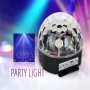 Диско лед лампа с дистанционно управление и флашка, снимка 1
