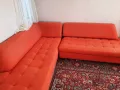 Разтегателен ъглов диван в добро състояние, снимка 1