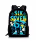 Раница 67, детски раници 67, SIX SEVEN bag, ученическа раница ШЕСТ СЕДЕМ, модел 1, снимка 1