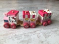 детско дървено влакче, дървена играчка, Hello Kitty, Eichhorn, снимка 2