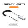 Стерео безжичен Bluetooth автомобилен приемник USB към 3,5 мм жак AUX аудио адаптер слот за карта, снимка 2