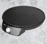 Уред за палачинки Rosberg, 1200W\30см., Терморегулатор, Черен, снимка 2