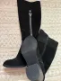 Дамски ботуши номер 40 естествен набук, снимка 3