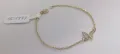 Нова-Златна гривна-1,61гр/14кр, снимка 5