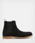 Кожени мъжки боти тип челси AllSaints Rhett Suede Boot Черни Размер 41, снимка 4