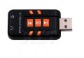 Универсален Портативен Мини Аудио Адаптер Xear 3D USB 3D 8.1 Канална Звукова Карта + 3.5мм Интерфейс, снимка 4