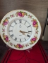 Порцеланов английски часовник, снимка 2