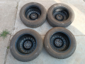 Неразличими от нови зимни гуми Uniroyal с джанти 15, снимка 16