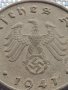 Монета 10 райхсфенинг 1941г. Германия Трети Райх с СХВАСТИКА за КОЛЕКЦИЯ 29408, снимка 6
