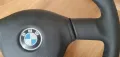 Bmw E30 M3 EVO 89' Sport Steering Wheel small 370mm Full Leather 2226086 м волан бмв е30 KBA 70121, снимка 2