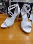 НАМАЛЕНИЕ-Дамски сандали естествена кожа м. 687 бяли,черни и светло бежави, снимка 7