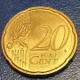 20 цента от 2020г-Андора, снимка 1