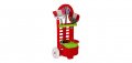 Почистваща количка червена с аксесоари, снимка 1 - Играчки за стая - 31024493
