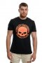 Нова мъжка тениска с дигитален печат HARLEY DAVIDSON с гръб, Череп, снимка 5