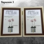 Двойна дървена рамка за снимки тип книга за снимка размер 10х15см, снимка 11