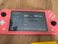 Nintendo Switch Lite с чип + 64гб с много игри Atmosphere Hekate Kefir , снимка 7
