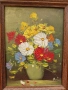 Натюрморт масло авторски платно рамка, снимка 4