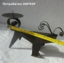 Свещници: различни -  руски свещник, жена в носия, метал, снимка 7