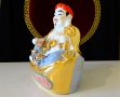 Китайска порцеланова фигура Буда,злато,фън-шуй. , снимка 4