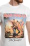 Нова мъжка тениска на музикалната група IRON MAIDEN - The trooper в бял цвят, снимка 2