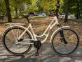 Градски велосипед Leader Madeira 26" цвят слонова кост, снимка 1