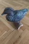 Дървена патица на стойка, снимка 2