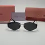 Слънчеви очила Miu Miu овални черни нова колекция UV400 Дамски, снимка 4