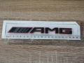 Mercedes Benz AMG черна емблема с червен кант , снимка 4