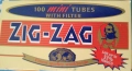 Zig-Zag празни цигари с филтър за пълнене 100бр 65мм филтър 15мм Зиг-Заг, снимка 1