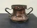 Голям старинен меден/бакърен съд, снимка 2