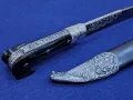 Сребърен османски отомански балкански нож , снимка 6