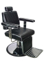 Бръснарски стол Cut - черен, снимка 1