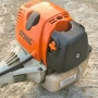 STIHL FS 87 моторна коса / тример – с колан, нож и корда, снимка 4