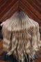 Дълга руса перука на вълни с бретон Бренда, снимка 6
