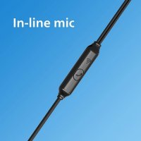 Philips слушалки с микрофон - за разговори, музика, хендсфри, hands free, снимка 3 - Слушалки и портативни колонки - 37895030