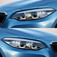СТЪКЛО / КОРПУС за фар за BMW F22 Купе Адаптивни LED 14 Adaptive LED 14-17, снимка 2 - Части - 40305932