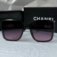 CH 2024 дамски слънчеви очила с лого квадратни , снимка 7 - Слънчеви и диоптрични очила - 44657871