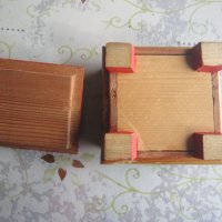 Страхотна немска дървена кутия за бижута 3 Райх, снимка 5 - Колекции - 31798888