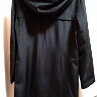 Черна връхна дреха с качулка,KappAhI, снимка 3 - Палта, манта - 31995687