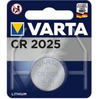 Литиева, плоска батерия VARTA, 3VDC, CR2025, DL2025, снимка 1 - Друга електроника - 42632713