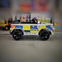 НОВО!Акумулаторен джип RANGE ROVER POLICE с 12V батерия,USB,сигнални светлини, снимка 6 - Детски велосипеди, триколки и коли - 42412221