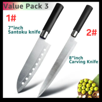 Нов Модел Японски кухненски ножове, снимка 4 - Прибори за хранене, готвене и сервиране - 39299326