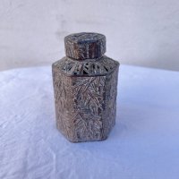 Ръчно изработено метално шишенце за благовония №1301, снимка 1 - Антикварни и старинни предмети - 34911388