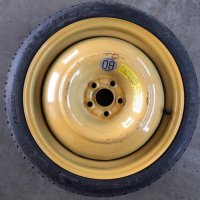 Оригинална резервна гума патерица за  СУБАРУ 5x100x56 -17цолa, снимка 1 - Гуми и джанти - 40432994