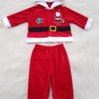 Коледен костюм 3-6 месеца, снимка 3 - Комплекти за бебе - 30456991
