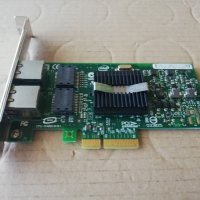 Intel Pro/1000 PT Dual Port Server Adapter PCI-E, снимка 5 - Мрежови адаптери - 32878750