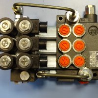 Хидравличен разпределител комбиниран "Бъдещност" 03Z50/VRP/3X/VRE 24VDC, 50L, 3 секции, снимка 6 - Резервни части за машини - 42888933