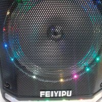 Караоке тонколона FEIYIPU ES-Z8 с FM тунер, дистанционно, BLUETOOTH функция, безжичен микрофон, снимка 3 - Тонколони - 30985740