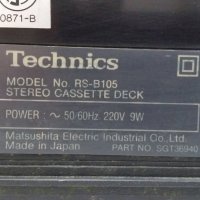 Дек Technics RS-B105, снимка 4 - Декове - 29952888